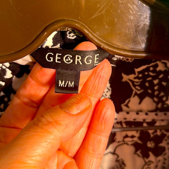 M women Blazer George Lapel Collar Two Front Pockets Buttoned Down Short Sleeve - Picture 11 of 14